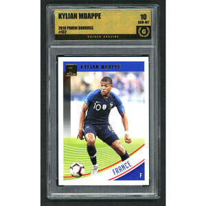 2018-19 Donruss #132 Kylian Mbappe France Rookie Card (RC) Graded 10 Gem Mint